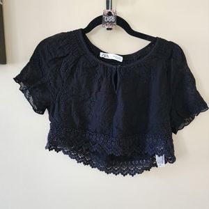 Zara crop top